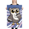 Hoo Purple Swirl Poster - Image 12
